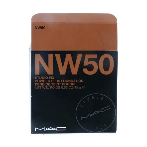 Mac Studio Fix Powder Plus Foundation Nw50 15gm/0.52 Ounce - Picture 1 of 2